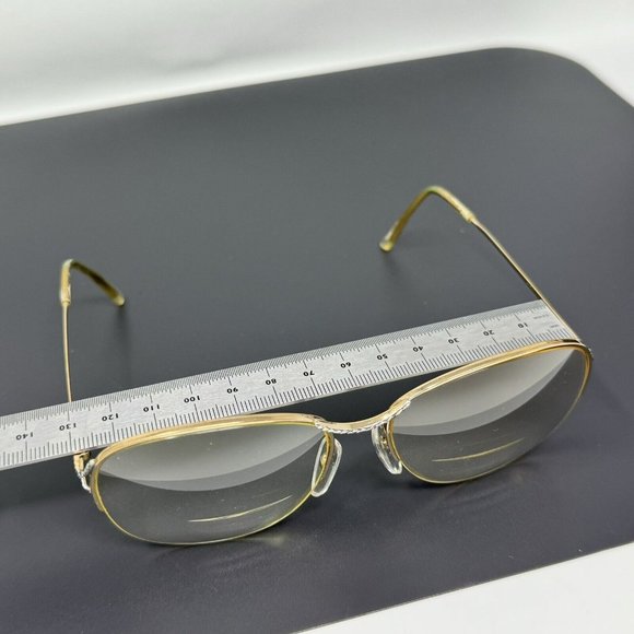 Logo Paris 12 644 000 Vintage Gold EYEGLASSES FRAMES 54 [] 15 125 Germany - Picture 5 of 16